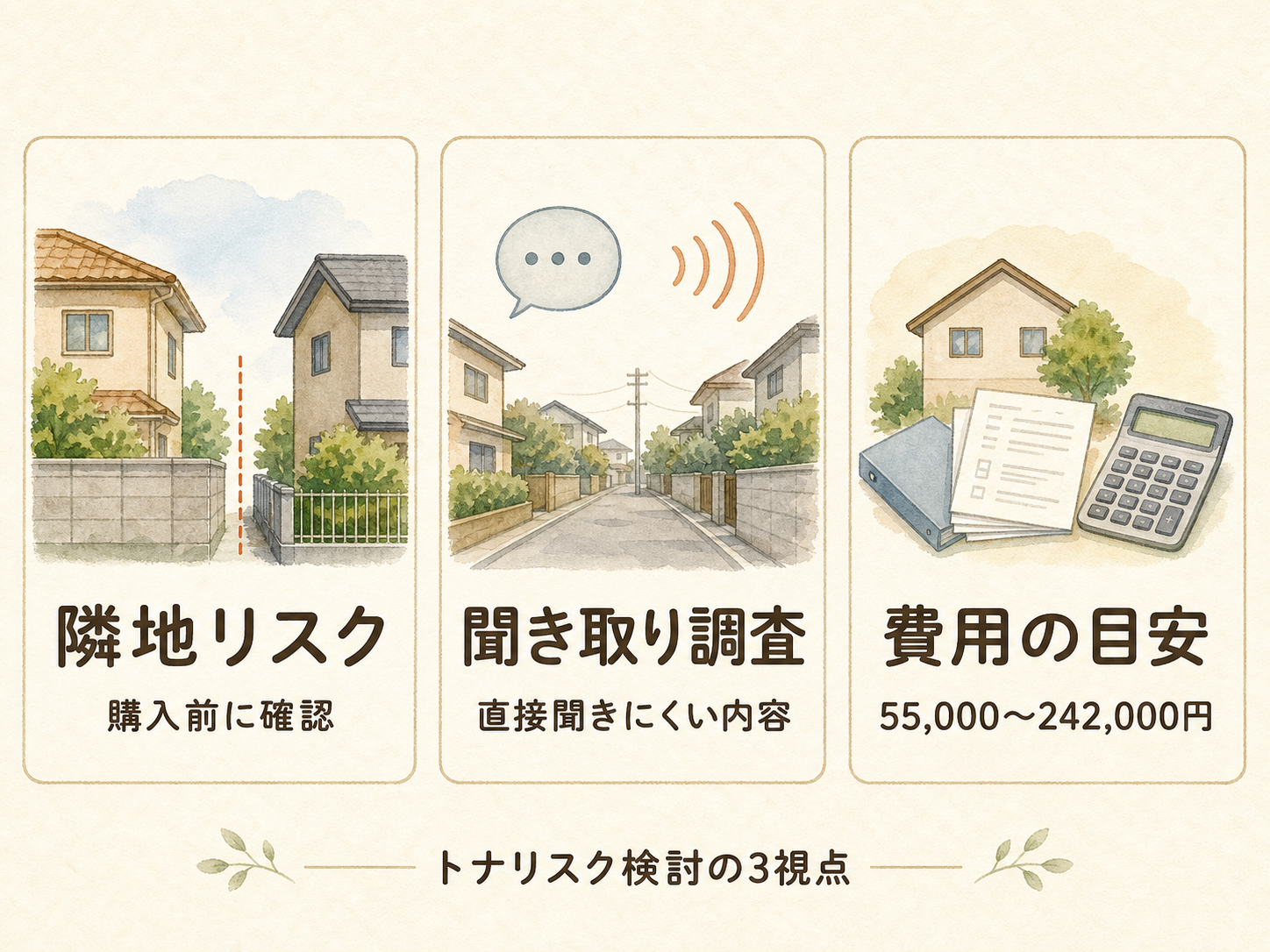 tonarisk 要点カード