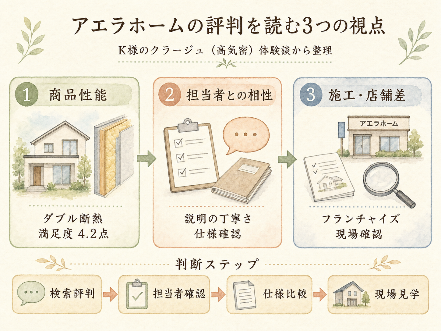 アエラホームが「やばい」と言われる本当の原因3つ（K様の取材内容から）