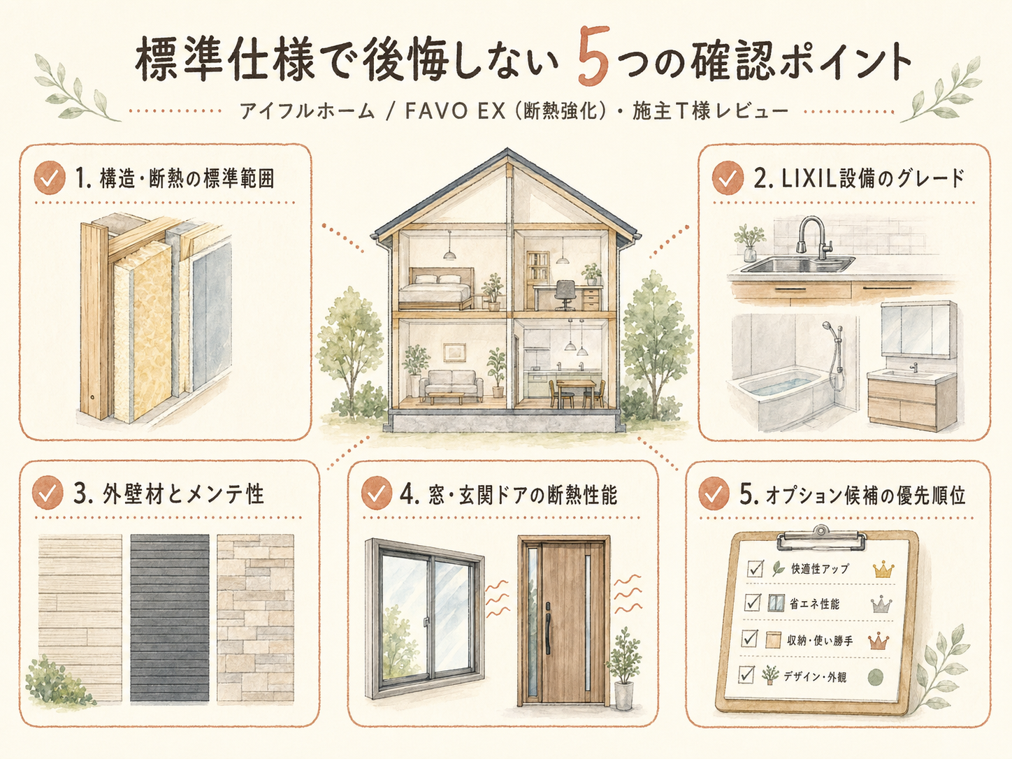 アイフルホームを検討する前に事前に確認したい5つのチェックリスト