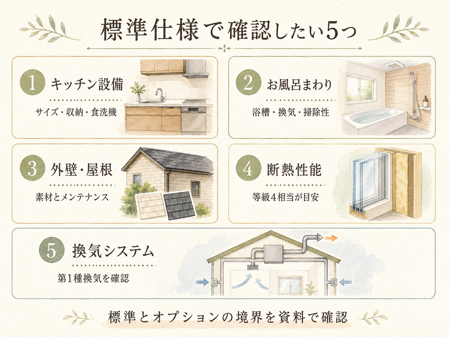 富士住建を検討する前に事前に確認したい5つのチェックリスト