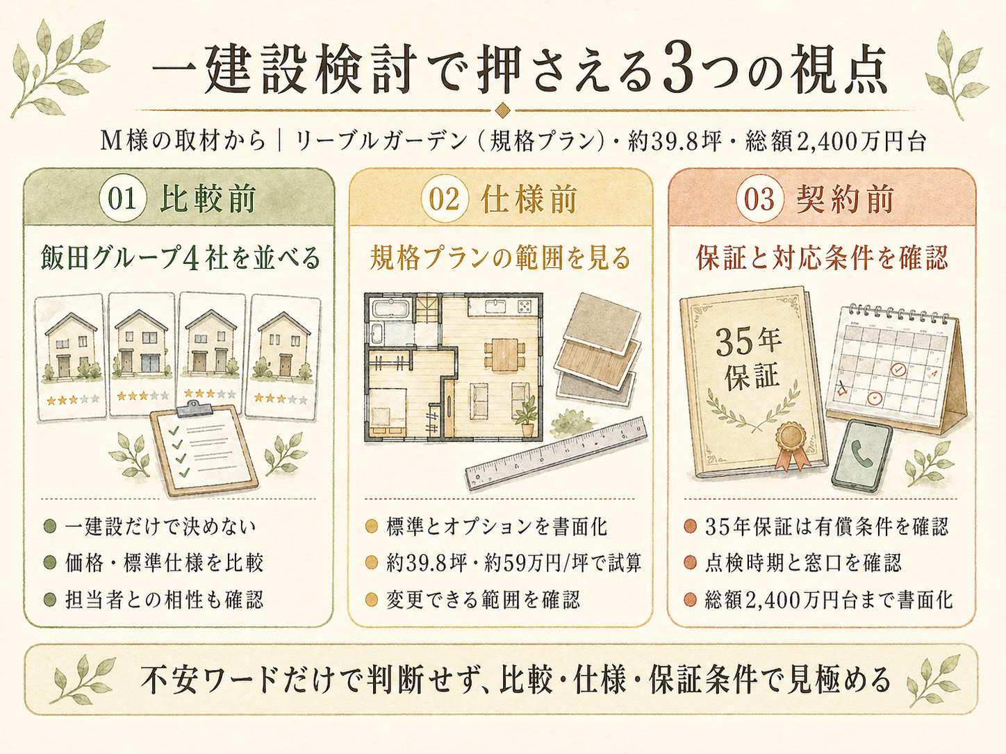 評判の本当の原因3つ(M様の話から)