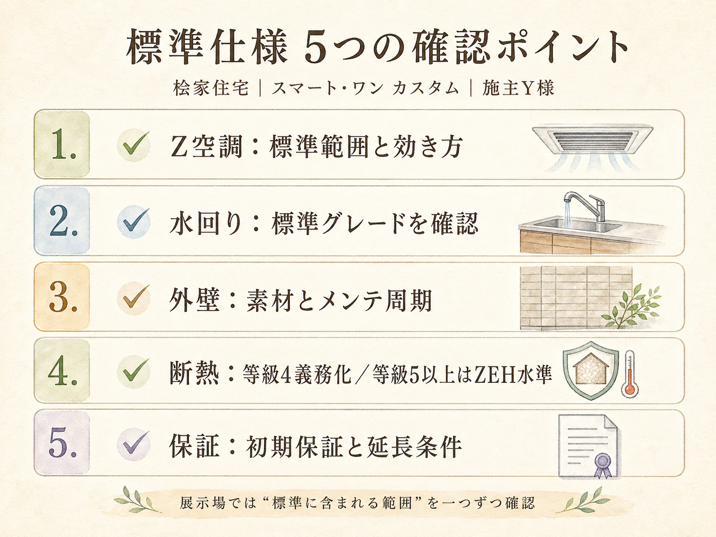 桧家住宅を検討する前に必ず確認したい5つのチェックリスト