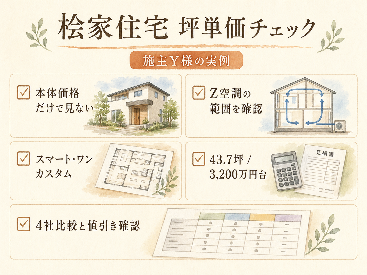 桧家住宅を検討する前に必ず確認したい5つのチェックリスト