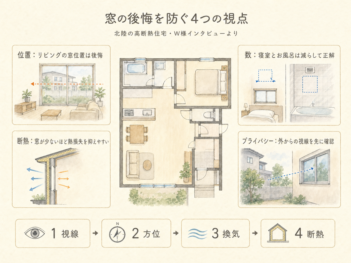 記事の検討ポイント3つ(W様の話から)