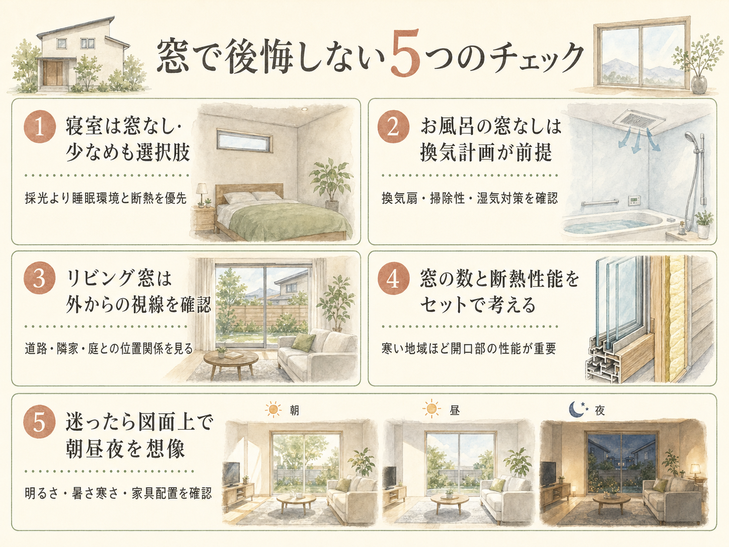 ハウスメーカーを検討する前に必ず確認したい5つのチェックリスト