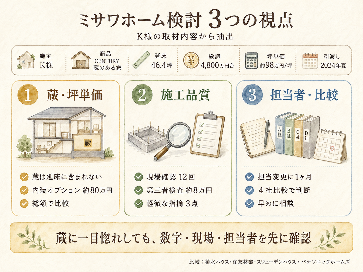 ミサワホームが「やばい」と言われる本当の原因3つ（K様の取材内容から）