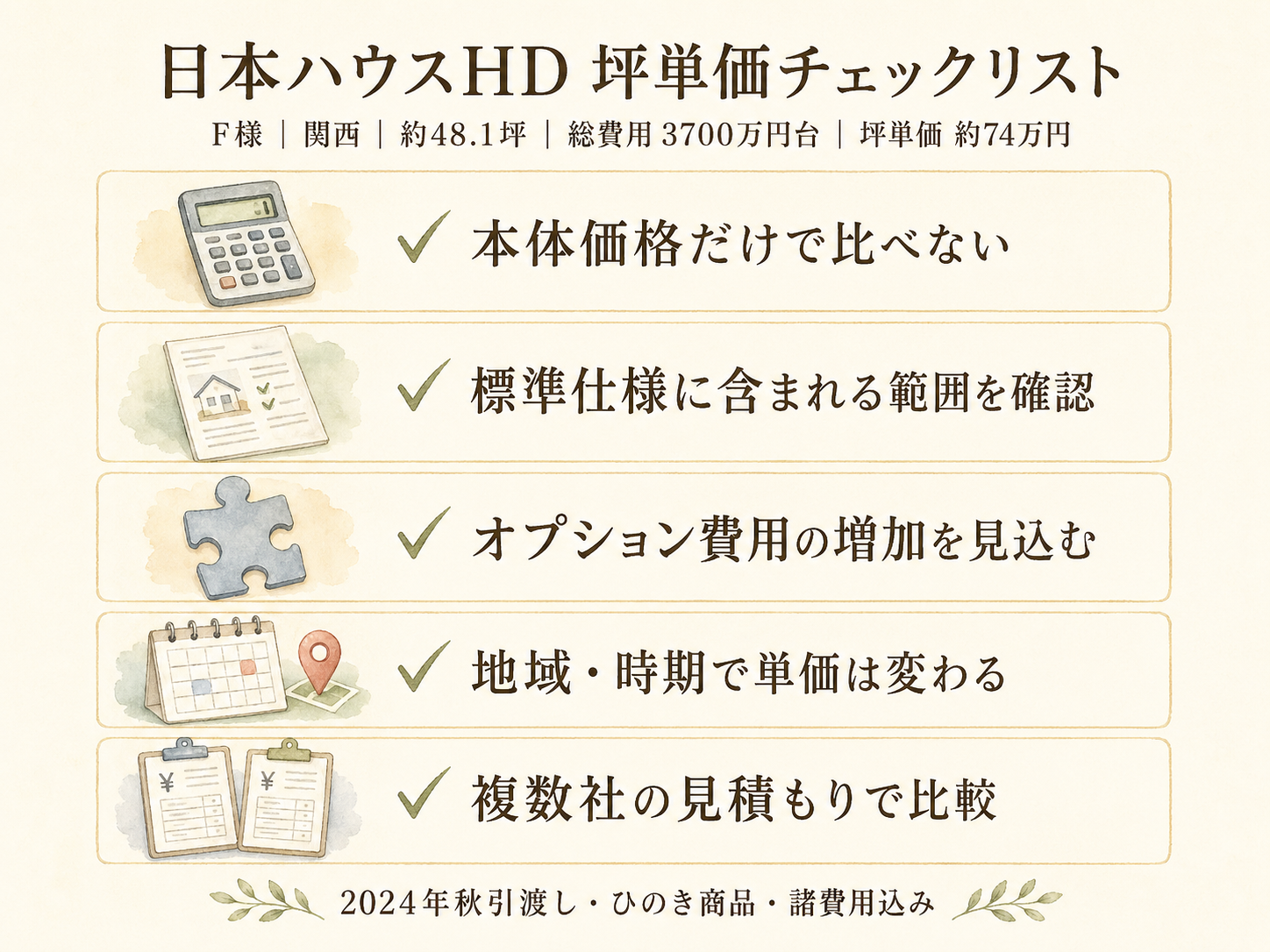 日本ハウスHDを検討する前に必ず確認したい5つのチェックリスト