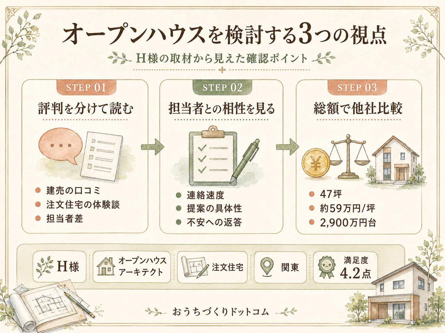 オープンハウスが「やばい」と言われる本当の原因3つ（H様の取材内容から）