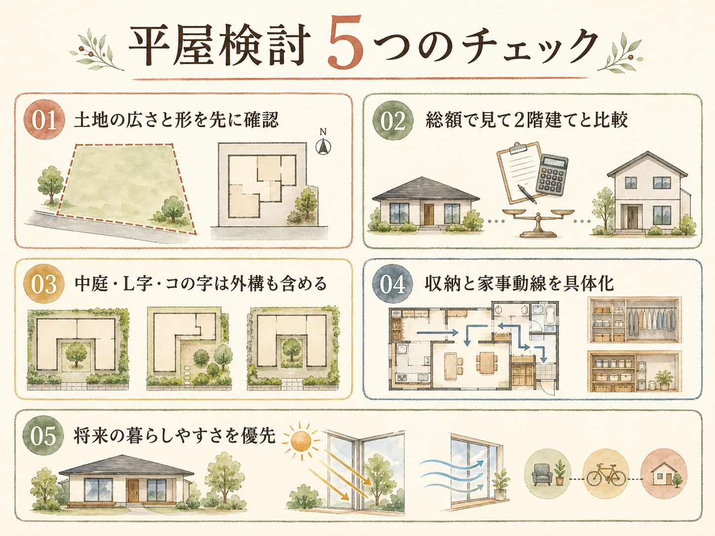 セキスイハイムを検討する前に必ず確認したい5つのチェックリスト