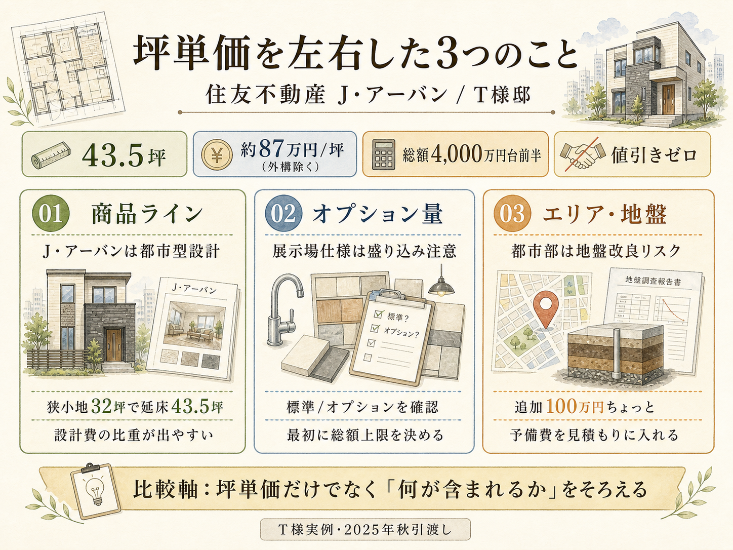 坪数別シミュレーション3パターン
