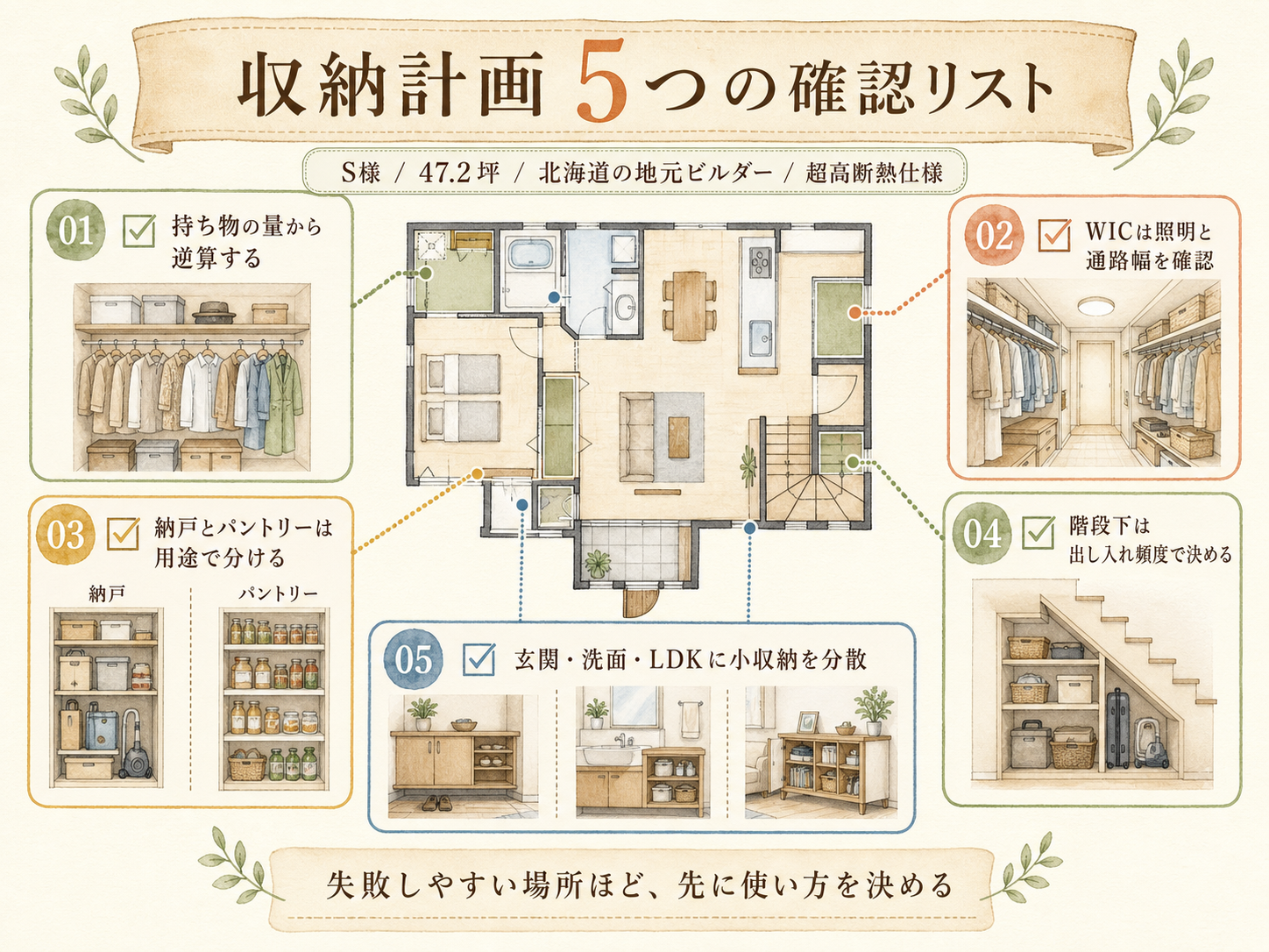 ハウスメーカーを検討する前に確認しておきたい5つのチェックリスト