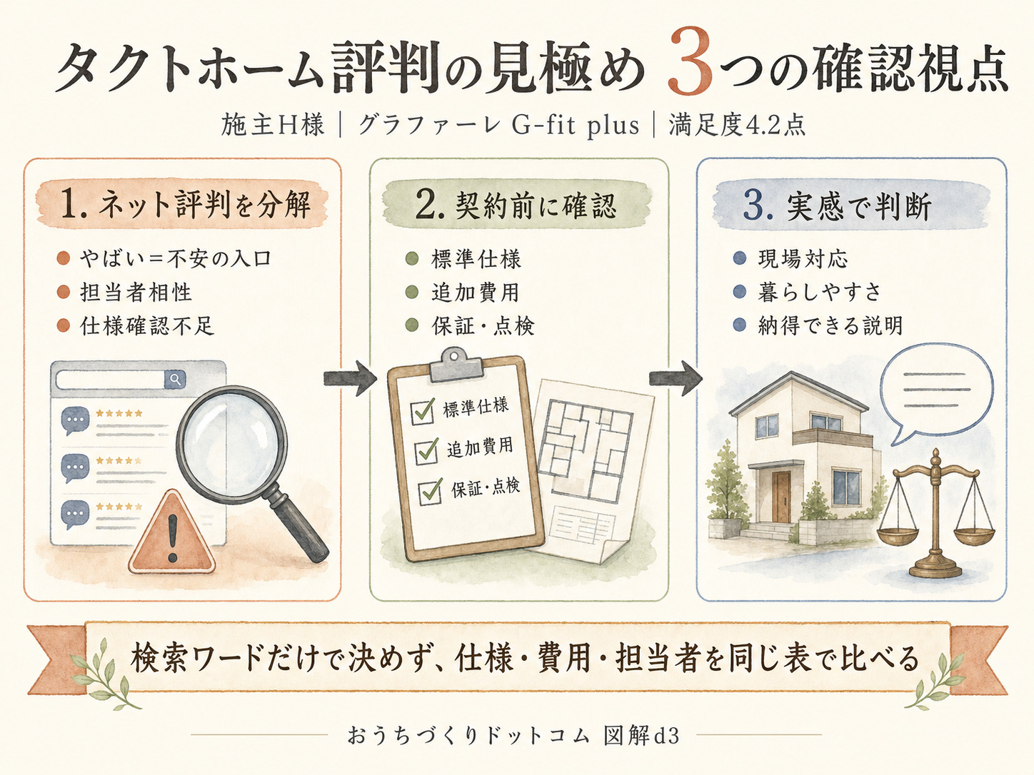タクトホームが「やばい」と言われる本当の原因3つ（H様の取材内容から）