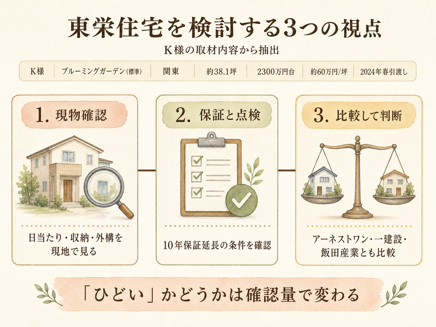 東栄住宅が「やばい」と言われる本当の原因3つ（K様の取材内容から）